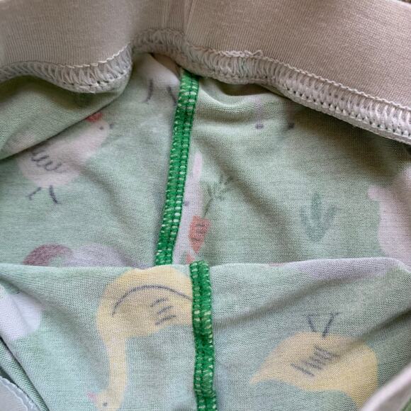 Little Sleepies Green Farm Animals Pajamas - Picture 9 of 10